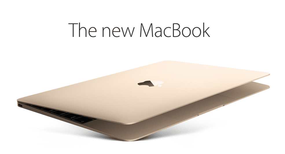 The New Gold MacBook